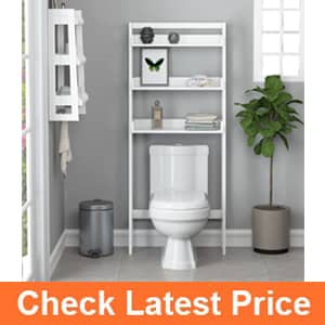 1. UTEX 3-Shelf Bathroom Organizer Over the Toilet Bathroom Space Saver