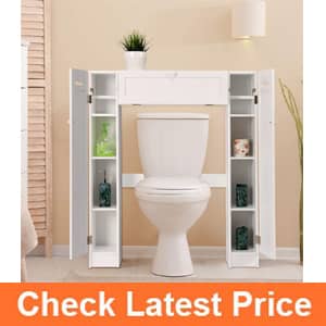 10. Giantex Over-The-Toilet Rack Bathroom Shelf