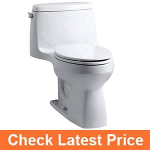 3. Kohler Santa Rosa (Best One-Piece Toilet)
