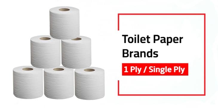 Top 1 Ply Toilet Paper Brands in the Market