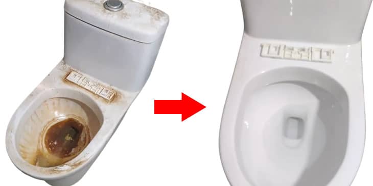 how to clean a toilet perfectly