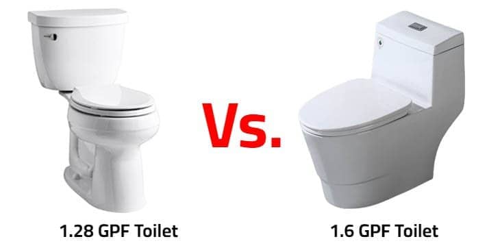 1.28 VS. 1.6 GPF Toilets