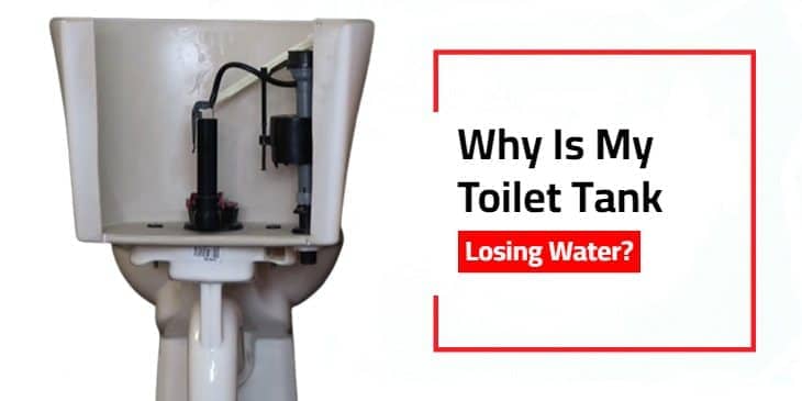 toilet tank losing water