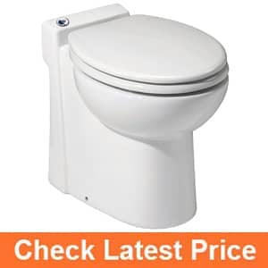 1. Saniflo Sanibest Pro: Macerating Upflush Toilet Kit (with Elongated Bowl)